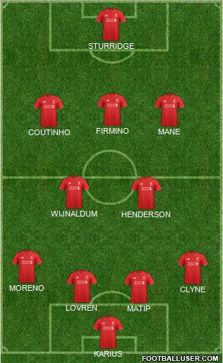 Liverpool Formation 2016