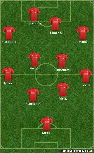 Liverpool Formation 2016