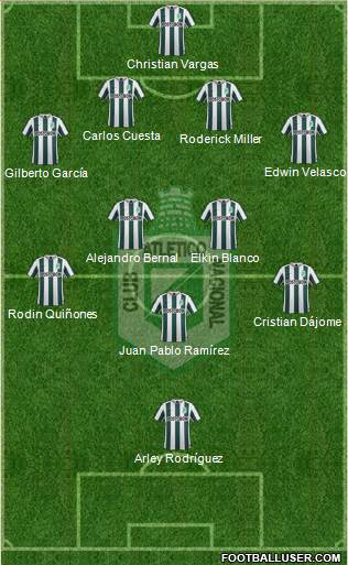 CDC Atlético Nacional Formation 2016