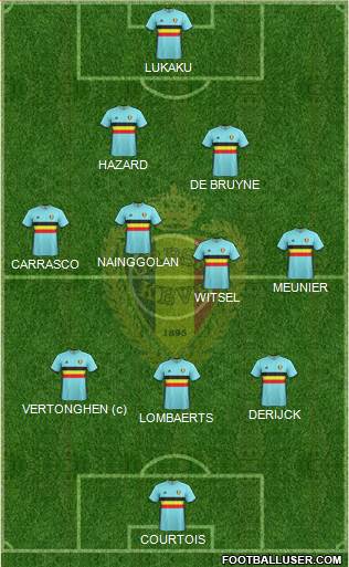 Belgium Formation 2016