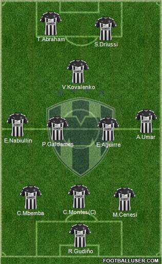 Club de Fútbol Monterrey Formation 2016