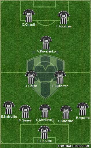 Club de Fútbol Monterrey Formation 2016