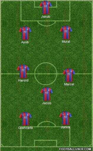 Crystal Palace Formation 2016