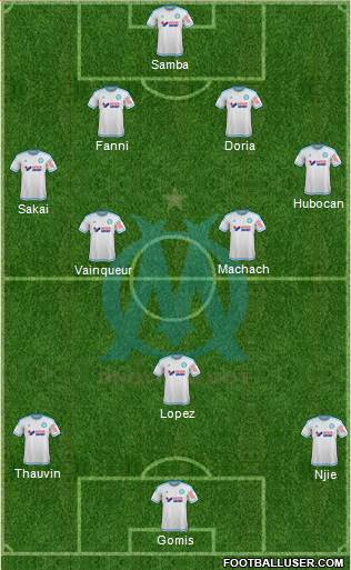 Olympique de Marseille Formation 2016