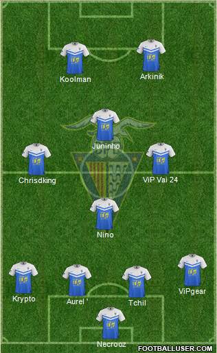 C.F. Badalona Formation 2016