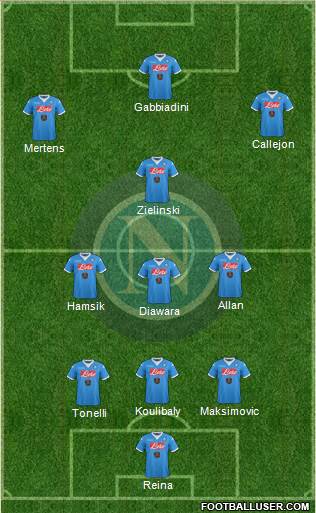 Napoli Formation 2016