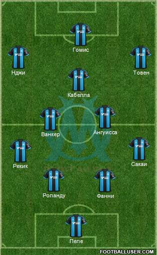 Olympique de Marseille Formation 2016