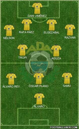 A.D. Alcorcón Formation 2016