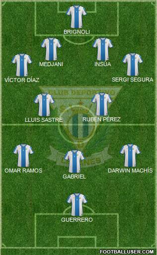 C.D. Leganés S.A.D. Formation 2016