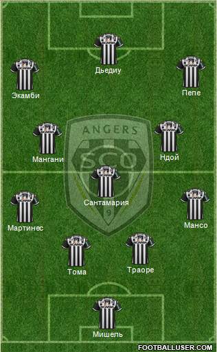 Angers SCO Formation 2016