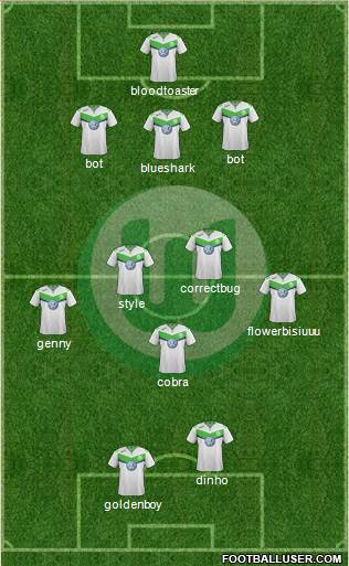 VfL Wolfsburg Formation 2016