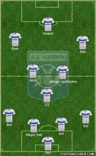 A.J. Auxerre Formation 2016