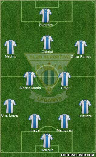 C.D. Leganés S.A.D. Formation 2016