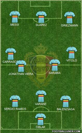 Belgium Formation 2016
