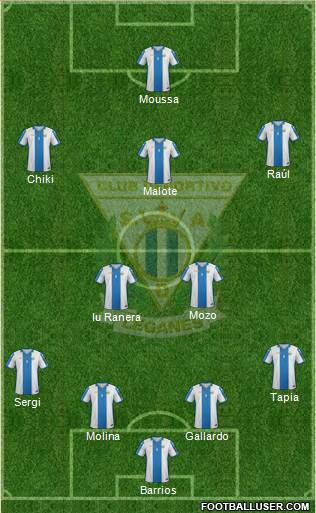 C.D. Leganés S.A.D. Formation 2016