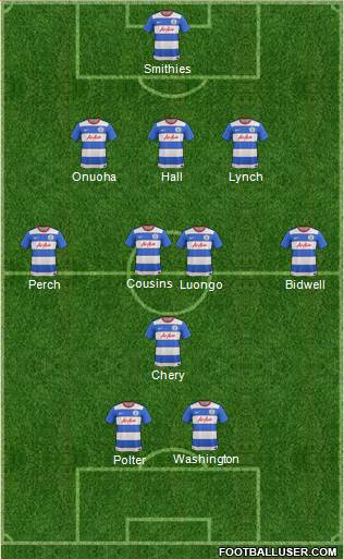 Queens Park Rangers Formation 2016