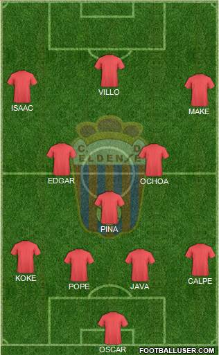 C.D. Eldense Formation 2016