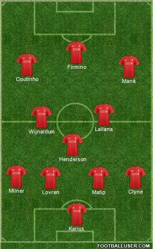 Liverpool Formation 2016