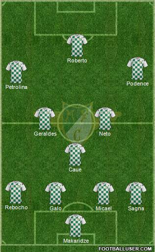 Moreirense Futebol Clube Formation 2016