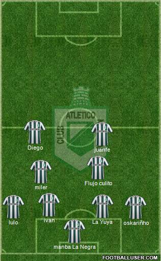 CDC Atlético Nacional Formation 2016