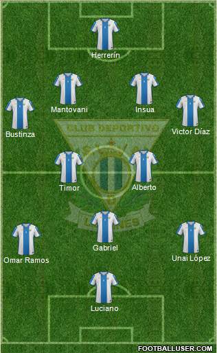 C.D. Leganés S.A.D. Formation 2016