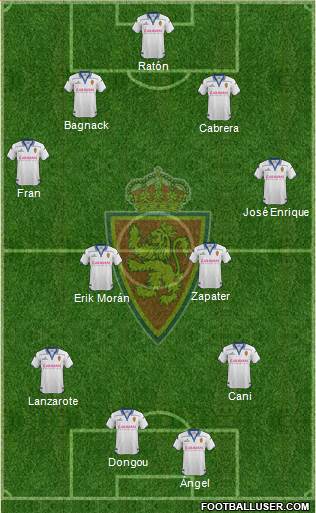 R. Zaragoza S.A.D. Formation 2016