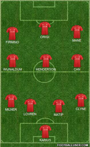 Liverpool Formation 2016