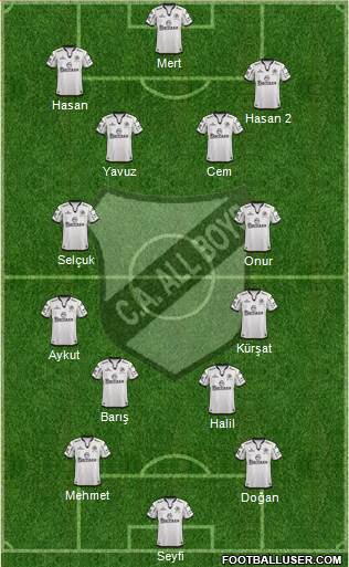 All Boys Formation 2016