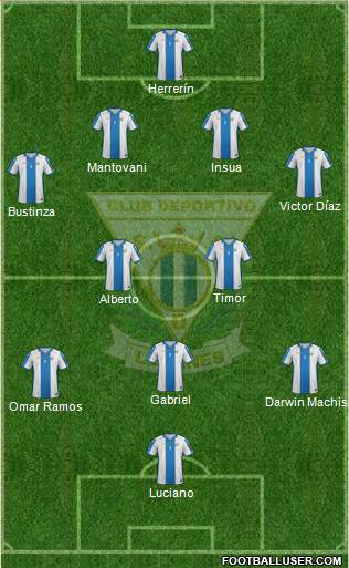 C.D. Leganés S.A.D. Formation 2016