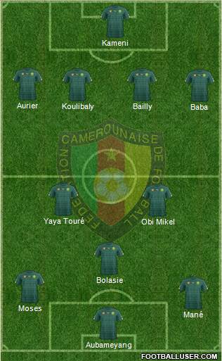 Cameroon Formation 2016