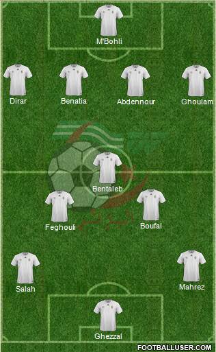 Algeria Formation 2016