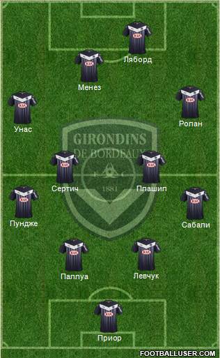 FC Girondins de Bordeaux Formation 2016