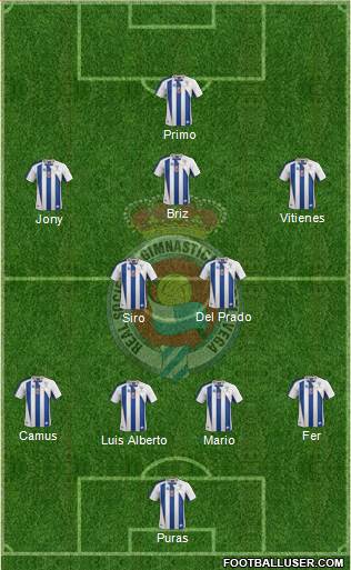 Gimnástica Torrelavega Formation 2016