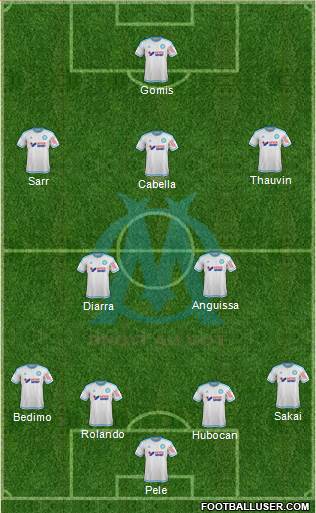 Olympique de Marseille Formation 2016