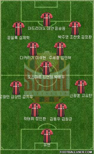 FC Seoul Formation 2016