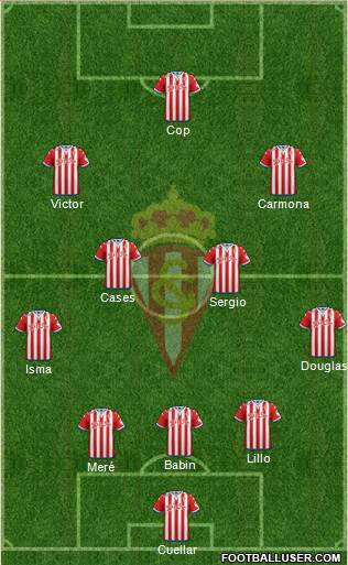 Real Sporting S.A.D. Formation 2016