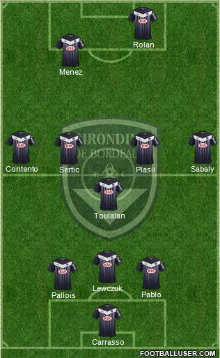 FC Girondins de Bordeaux Formation 2016