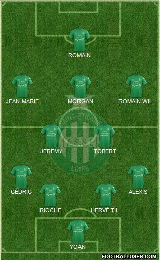 A.S. Saint-Etienne Formation 2016