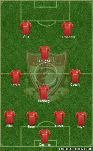 Pune Football Club Formation 2016