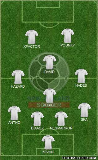 New Zealand Formation 2016