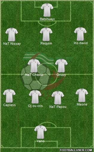 Algeria Formation 2016
