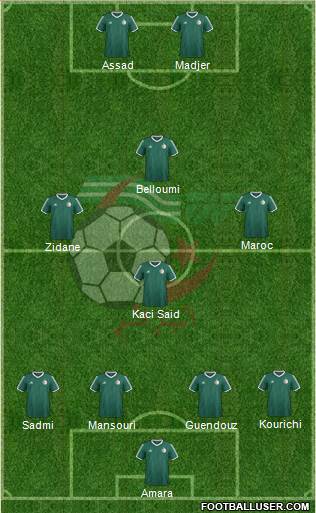 Algeria Formation 2016