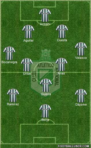 CDC Atlético Nacional Formation 2016