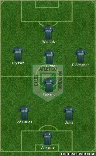 CDC Atlético Nacional Formation 2016