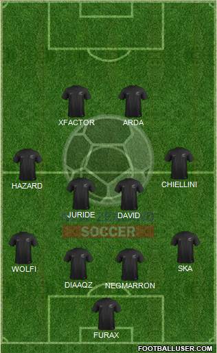 New Zealand Formation 2016