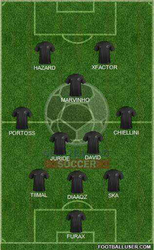 New Zealand Formation 2016
