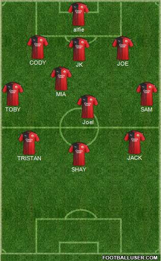 Crawley Town Formation 2016