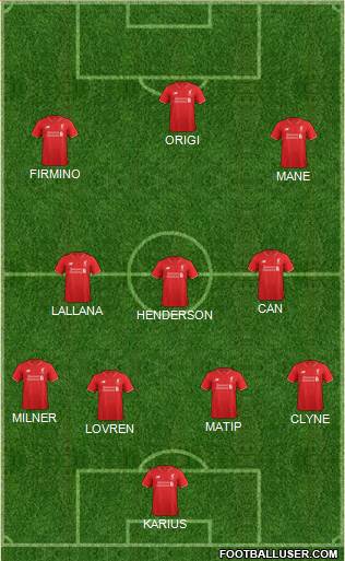 Liverpool Formation 2016