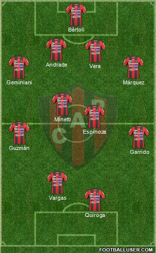 Patronato de Paraná Formation 2016