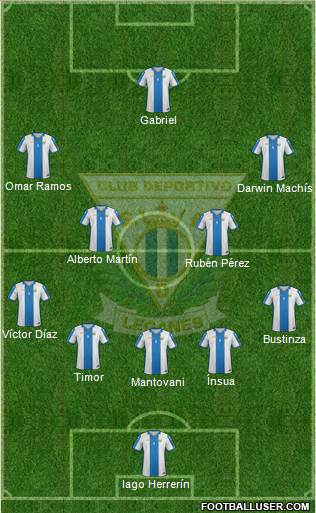 C.D. Leganés S.A.D. Formation 2016